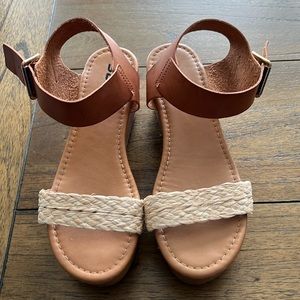 Soda Brand Platform Sandals